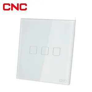 Grey Electrical Wifi Smart Light Touch Wall Switch