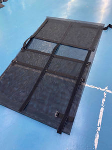 Tissu en maille de polyester enduit de PVC, feuilles de maille plastique pour la construction, protection des échafaudages, filet de sécurité, dé<span class=keywords><strong>coupe</strong></span> - Product Image 5