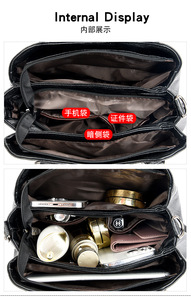 Bolsos de Mano de Diseñador de Alta Calidad para Mujer, Bolsos de Hombro de Cuero PU de Lujo, Bolsos de Moda para Mujer al por Mayor - Product Image 6