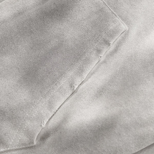 Sudadera con capucha perforada High Street Ink Jet, personalizada, de talla grande para hombre, con hombros caídos, de algodón grueso, teñida con efecto tie-dye, lavada, con cremallera - Product Image 6
