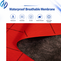 Membrane de toiture respirante renforcée Sohi pour applications de sous-couche de toiture en pente