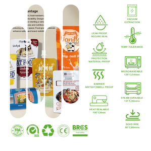 Emballage de soupe chaude personnalisé Paquets de soupe en aluminium étanches Emballage de soupe à barrière de température - Product Image 4
