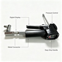Pistolet de graissage numérique haute pression à dosage quantitatif pour l'entretien des excavatrices, camions et machines