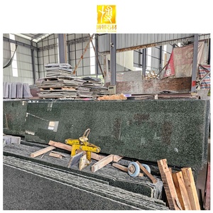 Dalles de <span class=keywords><strong>sol</strong></span> en pierre naturelle polie BOTON STONE, plan de travail de cuisine en granit vert égyptien - Product Image 1