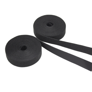 <strong>Black</strong> Back To Back Velcro <strong>Tape</strong> Colorful Self-adhesive Reusable Fastening <strong>Hook</strong> <strong>and</strong> <strong>Loop</strong> Straps Wires Cords - Product Image 3