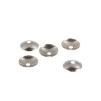 Perles d'espacement en acier inoxydable de haute qualité bouchon de perles d'extrémité pour collier et bracelet résultats de bijoux et composants