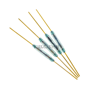 Originele 2*14Mm Glas-Verzegelde Reed Schakelaar Mka14103 Magnetische Besturingsschakelaar Vergulde Pin Normaal Open Reed Schakelaar - Product Image 1