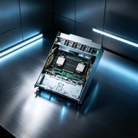 Serveur IA en rack JumSoft 10U, processeur double cœur de 4e/5e génération, 8 GPU haute performance, 1,4 To HBM, 32 emplacements DDR5, pour l'entraînement de modèles LLM