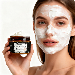 Crème Nettoyante Visage Anti-Points Noirs Marque Blanche – Crème Purifiante Douce pour les Pores, Contrôle du Sébum, <span class=keywords><strong>Hydratante</strong></span> et Apaisante pour Usage Quotidien - Product Image 4