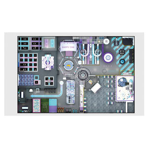 Équipement de parc de trampoline intérieur commercial Terrain de jeux intérieur personnalisé Parcours d'obstacles Équipement de jeu souple Parc d'attractions - Product Image 2