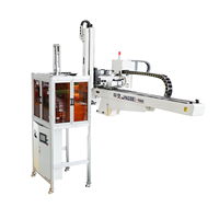 Système d'étiquetage robotisé IML, fabricant, conception modulaire standard, panneaux pour contenants de restauration rapide à faible coût, en stock
