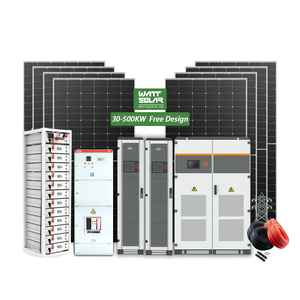 Sistema de Energía Solar Híbrido Comercial de 8Kw, 10Kw, 15Kva, 20Kw, 100Kw, 500Kw, Sistema de Energía Solar Híbrido Completo, Kit de 1MW para el Hogar - Product Image 2