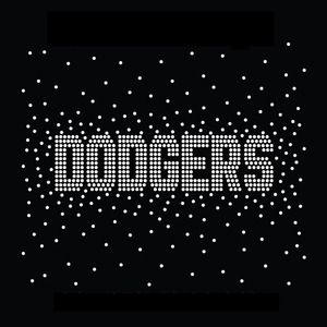 Tùy Chỉnh Bling Bóng Chày Kim Cương Hình Dạng Logo In Los Angeles La Cho Dodgers Rhinestone Sắt Trên Chuyển Cho T-Shirts Thủy Tinh - Product Image 3