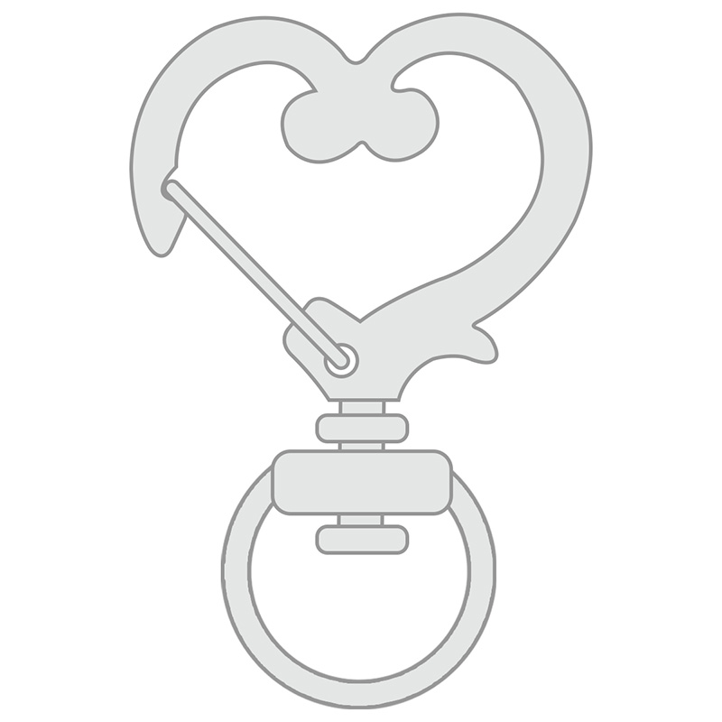 Heart Hook Clasp