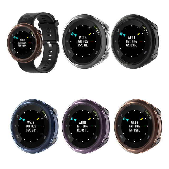 Tschick TPU Protection Silicone Case Cover for Garmin Forerunner 45S Smart Watch Band Shell Case for Garmin Forerunner 45 Cover