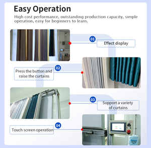 Automatic LED Light Lifting Inspection Machine for Home Textile Products Featuring Motor As Core Component with Finished Curtain - Product Image 6