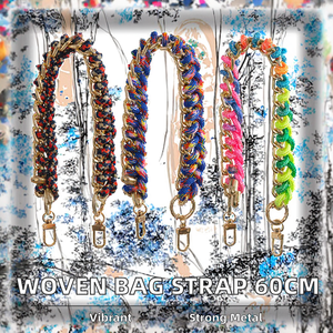 Nueva moda clásica de mujer 60cm correa de bolso tejida con hebilla axila <span class=keywords><strong>HOBO</strong></span> bolso mochila correa de hombro para monederos de mujer - Product Image 2