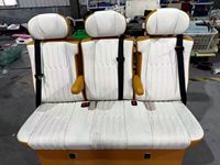 Nuevo Asiento de Auto de Lujo Convertible en Cama para Hiace/Vito/Sprinter/Alphard Modelo VIP W447 China con Mesa y Silla de Masaje