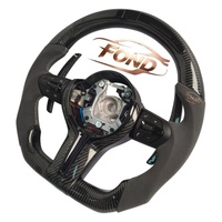 Volant personnalisé en fibre de carbone et LED pour BMW F01 F02 F10 F20 F30 F32 F80 F82 E90 E91 E92 E93 E70 E81 E82 E87 E88