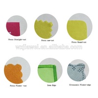 Chiffonnette de nettoyage de lunettes en microfibre avec logo personnalisé imprimé, impression en relief, 6 pièces, emballage en papier plié