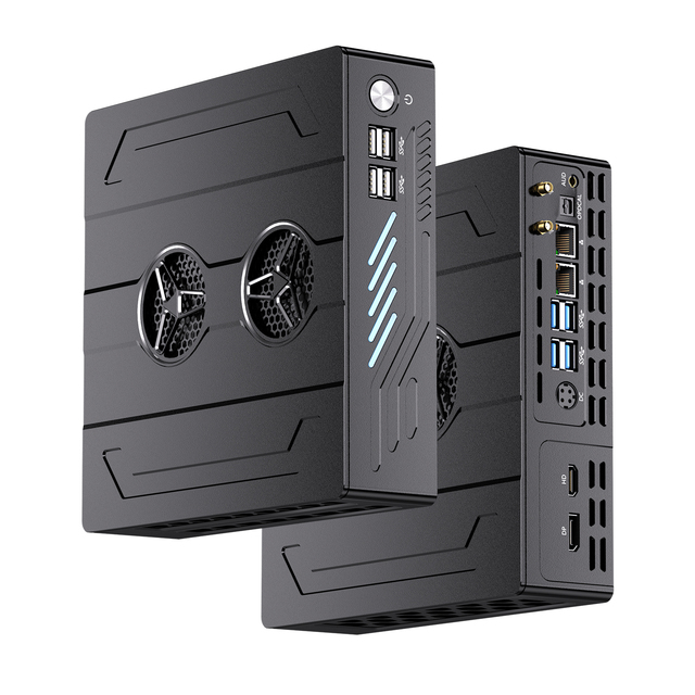 Mini Gaming PC Intel Core I9-12900F RTX3050 6G GPU Discrete Graphic Ai Mini PC Ddr5 M.2 PCIE SSD Dual LAN WIFI6e/BT5.3 Mini PC