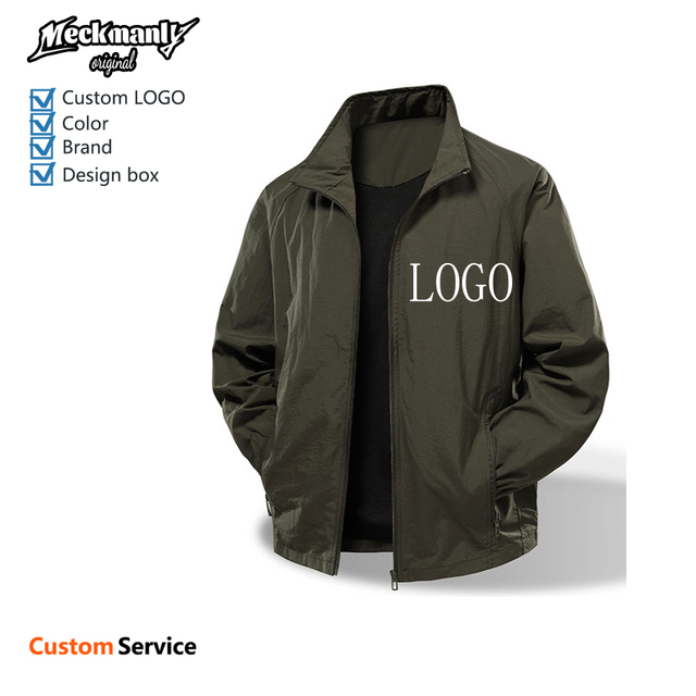 OEM/ODM Custom Men's Vintage Jacket Classic Zipper Biker Jacket Street Style Leather With Pockets
