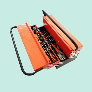 Ensemble d'outils ménagers en fer de 85 pièces pour fabricants, outils à main <span class=keywords><strong>avec</strong></span> boîte à outils, clé à <span class=keywords><strong>cliquet</strong></span>, douilles pour réparation - Product Image 5