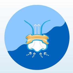 Pita hidung perawatan kesehatan, aroma Lavender, Strip hidung, pita bantuan tidur - Product Image 6