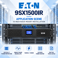 Eaton 9SX1500IR 9SX1500IR Onduleur monophasé en ligne Eaton Power Management 1500VA/1350W 9103-63152 Onduleur en rack Onduleur en tour