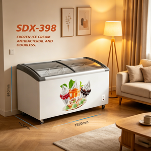 Congelatore Solare DC 12V 24V per Carne, Congelatore a Pozzetto 2025 per Casa e Supermercato, Vendita Calda per Esterni - Product Image 2