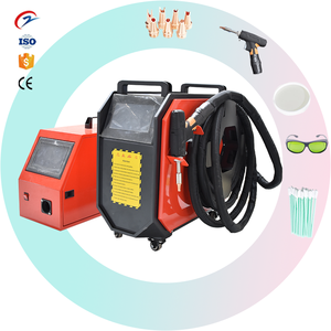 Machine de soudage au laser portable à fibre optique, en acier inoxydable, refroidie par air - Product Image 2