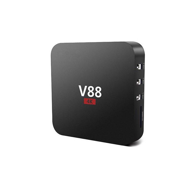 Uuvision V88/MX9 4K Android TV Box OS7.1 1GB+8GB Amlogic S905L Quad Core Support 4K, Smart Media Player Set Top Box