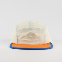 Personalizado al aire libre impermeable Camping sombrero bordado logotipo al por mayor rendimiento/deporte correr gorra para pescar/esquiar con lado