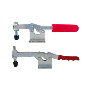 Gao Dehua Gh <b>Toggle</b> <b>Clamp</b> 350mm Adjustable Galvanized Zinc Plated Iron Woodworking Panel Clamping Tool - Product Image 1