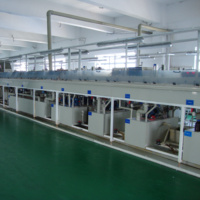 Ligne complète de placage de machine d'électro-galvanisation de zinc de fil d'acier