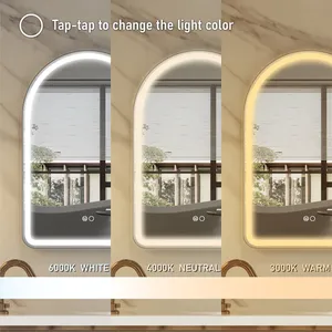 Miroir intelligent LED avec musique Bluetooth et commande vocale Alexa pour salle de bain principale - Product Image 5