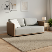 Ensemble de canapés de bureau en tissu de style nordique luxueux, décontracté et confortable, adapté aux zones de réception d'hôtels modernes