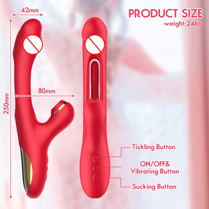 Vibrateur à succion Hollow Slapping Rabbit, double stimulation du point G et du clitoris, vibrations puissantes, silencieux, jouet sexuel pour couples adultes - Product Image 5
