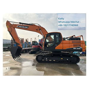 Excavadora hidráulica Develon (Doosan) DX225-10 usada, nueva, de 22 toneladas, con pocas horas de uso, buen motor, buena caja de cambios, en buen estado original. - Product Image 5