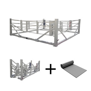 Anneau de <span class=keywords><strong>boxe</strong></span> et de Muay Thai professionnel pliable 16/16, anneau de compétition monté au sol à vendre - Product Image 1