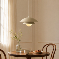 Suspension minimaliste à plusieurs niveaux avec douille G9 unique pour salle à manger, comptoir de cuisine, éclairage intérieur d'appartement