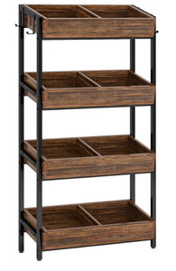 Exhibidor de Madera Personalizado Apache para Aperitivos, Ideal para Ofertas de Fin de Semana en Supermercados, Tiendas de Conveniencia y Salas de Exhibición de Alimentos Gourmet - Product Image 2