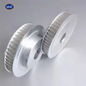 MW High Quality Aluminum Timing Pulleys with Double Flange Timing Pulley for Sewing Machine