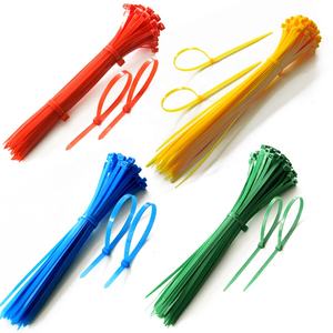 ربطة عنق بلاستيكية ذاتية القفل, 2.5X100 100 الملونة حزمة مصغرة من البلاستيك ربطة عنق ذاتية القفل النايلون أسود أحمر أصفر أخضر أزرق برتقالي - Product Image 5