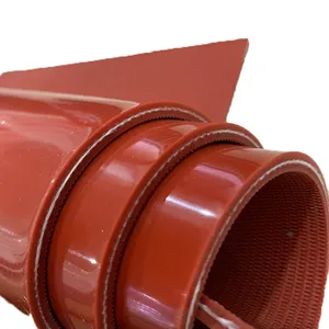 热压垫和真空用耐热硅胶涂层玻璃纤维织物增强硅橡胶片
