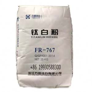Dioxyde de titane de qualité rutile standard qualifié Fr-767 prix Tio2 Dioxyde de titane de qualité rutile - Product Image 1