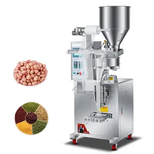Fully Automatic Vertical Coffee Bean Granule Filling Machine Salt Bag Sugar Packaging Machine With Measuring Cup