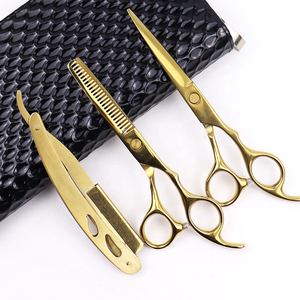Vinnie accessori barbiere taglio capelli forbici diradamento cesoie in acciaio inox forbici da barbiere set di forbici per parrucchiere - Product Image 3