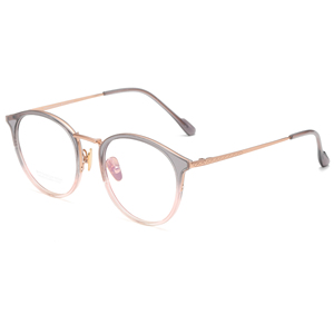 Monture <span class=keywords><strong>de</strong></span> lunettes optiques en titane ultra-léger transparent à la mode monture <span class=keywords><strong>de</strong></span> lunettes artistique unisexe <span class=keywords><strong>de</strong></span> haute qualité à grand cadre - Product Image 1