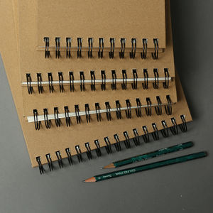 定制素描本，用于绘制螺旋装订素描本绘图纸A5螺旋笔记本 - Product Image 2